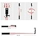 OMIU Wireless Handheld Selfie Stick Tripod 3 in 1 Self-portrait Monopod Extendable Phone Selfie Stick Remote Shutter