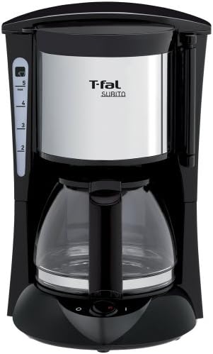 T-FAL coffee maker subito metallic Noir CM1518JP