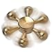 InfiSpin Pulsar Fidget Spinner, Brass Metal DIY Hand Spinner w/ Detachable Arms | Prime Focus + Stress Relief Toy|High Speed Bearings for up to 6 Minutes of Spinning | Smooth, Quiet & Fast [Gold]