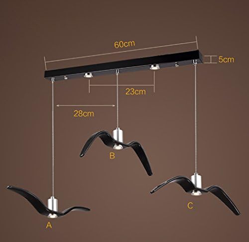 JHDD Simple Post-Modern Style Chandelier/Wings Chandelier Wrought Iron (Size : 4#)