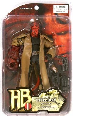 Hellboy II The Golden Army Hellboy Action Figure with Samaritan & Big Baby Hellboy II The Golden Army Hellboy Action Figure with Samaritan & Big Baby
