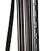Juvale Poster Tube - Expandable Blueprint, Drafting, Document, Art Storage Hard Plastic Tube 24 to 40 inches with Adjustable Should Strap Water and Light Resistance Case (Black)