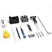 Watch Repair Tool Kit, Professional Spring Bar Tool Set Watch Band Link Pin Tool Set, Watch Battery Replacement Tool with Carrying Bag