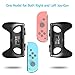 Joy Con Grip for Nintendo Switch, [Upgraded Version] Nintendo Switch Grip Built-in 500mAh Rechargeable Battery, CVIDA Nintendo Joy-Con Charging Grip for Switch Joy Cons Controller, 2 Pack (Black)thumb 3