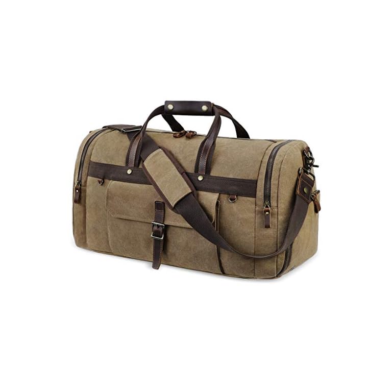 Travel Duffel Bag Waterproof Duffle Bags for Men Oversized Genuine