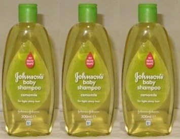 johnson and johnson chamomile shampoo