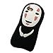 CHOCOCASE iPhone 5/5s/SE Case No Face Spirited Away Soft Flexible Silicone Covers Black Back Skins 3D Cartoon Animation Fun Cute Lovely Gift for Kids Teen Girls Women Easy To Install