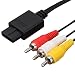 AV Cable Composite Video Cord Compatible with Nintendo 64/N64/GameCube/Super Nintendo SNES TV Game(6 Feet) primary