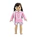 Emily Rose 18 Inch Doll Clothes | Lovely Multi-Colored Plaid Shorts Spring Outfit, Includes Long Sleeved Sweater with Mock Collar and Faux Leather Purse | Fits American Girl Dolls