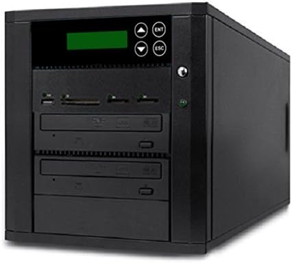 Spartan M01-SSP All-in-One Media Back Up Center 1 Single Target DVD/CD Duplicator (with MS,CF, SD, MMC, USB Slots)