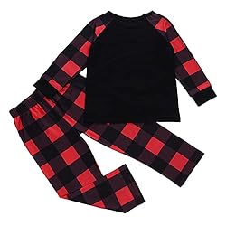 Christmas Pajamas for Family Pjs Matching Set Long