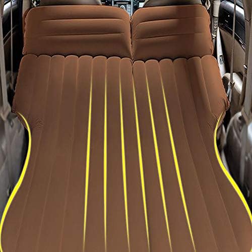POTA Multifunctional Car Air Mattress Camping Bed,Outdoor Dedicated Mobile Cushion Extended Travel Mattress Air Bed Inflatable for Back Seat,Fit 95% vehicle