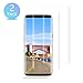 [2-Pack] Galaxy S8 Plus Screen Protector,Tempered Glass Screen Protector with [9H Hardness][Easy Bubble-Free Installation][Anti-Scratch] Compatible with Samsung Galaxy S8 Plus.