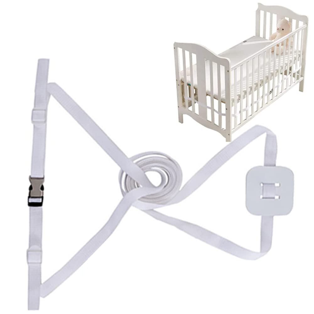 Ocasar Bed Straps for Cot Bed(6M), Side Bed Strap, Adjustable Baby Bed Strap, Baby Bed Strap, Attachment for Baby Side Bed For Baby Bed, Safe, Fixed, Metal Buckle Protection, Reliable Quality类目：