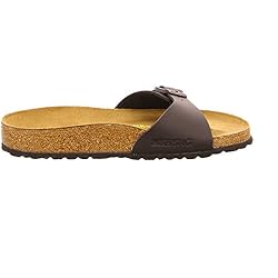 BIRKENSTOCK Madrid Sandals, Black, 37 N EU, Womens