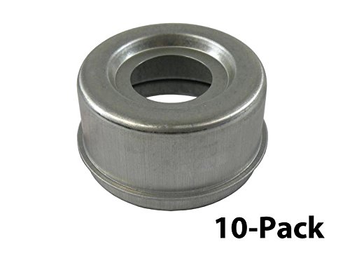 10-Pack - Trailer Hub Grease Cap For Dexter E-Z Lube Axles - 2.72" O.D x 1.52" Depth