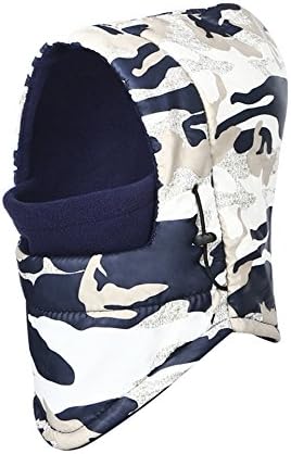 2017 New Winter Warm Beanies Camouflage Double Layer Balaclava Men military bike Face Mask Thermal Fleece Balaclava Wind Winter wind-proof Beanies 03