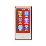Apple iPod Nano 16GB 7th Generation - Red (Renewed)