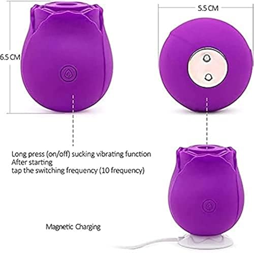 Valentines Day Gifts for WomenVibrant The Rose Toy for Women Vibrating  Machine Rose Clit Vibrating Machine Rose Vibrant Licker with Tongue Rose  Clitoriai Sucking Toy (Color : Purple) in Kenya | Whizz