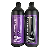 Matrix Total Results Color Obsessed Antioxidant Shampoo 33.8 fl oz & Conditioner liters 33.8 fl oz