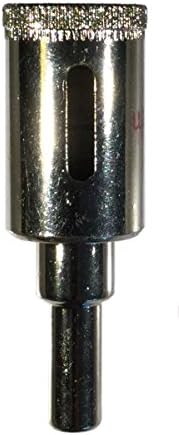 DrillGlass 7/8" Diamond Core Drill Bit for Glass and Tile | Beginner's Drilling Guide | Drill Glass, Tile, Ceramics. Porcelain and Stone | Make Wine Bottles (78DHS)