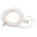 Kinboofi KZ Upgrade Silver Plated Copper Earphone Cable ZST Replacement Cable 0.75mm 2 pin Earphones Audio Cord for KZ ZST Headset (NO Earphone)…