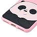 Aurorax 3D Bare Bears Soft Silicone Case For IPhone 6/6s Plus 5.5 (Pink)