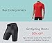 Spotti Men's Cycling Bike Jersey Short Sleeve with 3 Rear Pockets- Moisture Wicking, Breathable, Quick Dry Biking Shirt Red