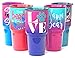 Kodi Lifestyle Collection 30 Ounce Large|Paw Love Dog and Cat Stainless Steel Travel Tumbler|Hot and Cold|Temperature Retention|Ombre Dipped Pink and Purple|Teal Lid for Straw|Dog Cat Mom Lover Rescue