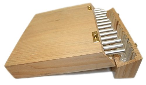 American Scientific Premium 14-Piece Aluminum Tuning Fork Set in Wooden Stand-up Box