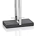 Blomus Floor Standing Towel Rack Stand, Polished Stainless Steel