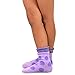 TeeHee Little Girls Cotton Basic Crew Socks 12 Pair Pack (6-8 Years, Large Dot & Hearts)