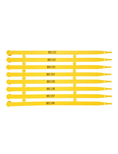 image for XF-Vel Disposable Plastic Security Seals Shipping Seal Padlock for Tru