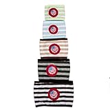 VIILER - 4 Pcs Dog Puppy Diaper Male Boy Belly Band Reusable Washable for Small Dog Breeds (Random Colors) (S - Waist:10