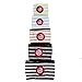 VIILER Pack of 4 Random Colors Reusable Diapers and Durable Dog Belly Bands for Small and Middle Male Boy Dogs ( S - Adjustable Waist:9.6