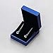 Desimtion 925 Sterling Silver Raindrop Dangle Hypoallergenic Earrings Color Change Crystal For Swarovski