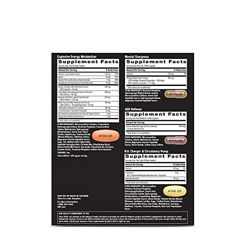 GNC AMP Men's Extreme Training Vitapak Developed for Max Performance