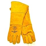 Tillman 1155 Cowhide Stick Welding Glove Padded/Insulated Cuff, Brown 20