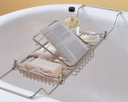 Amazon Com Pottery Barn Mercer Bathtub Caddy Home Kitchen