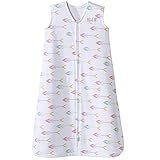 Halo Sleepsack 100% Cotton Wearable Blanket, Pink Arrow, Medium