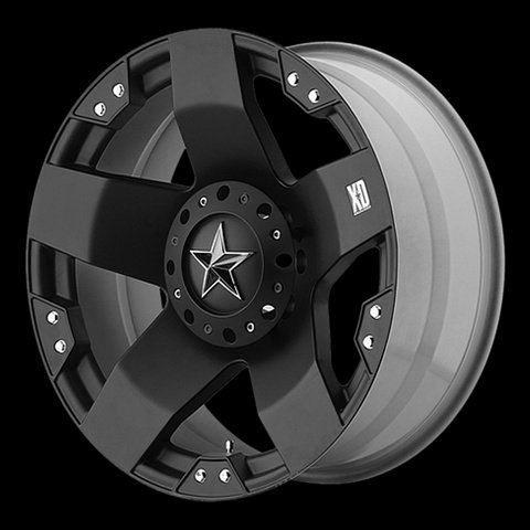 Wheel Pros 7528586335 Xd775 Rockstar Wheel - High Temp Matte Black Coated