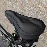 Zacro Gel Bike Seat Cover Peloton Compatible Extra Soft 28x19 cm view 10