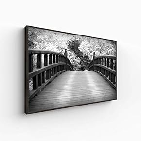 Canvas Wall Art for Living Room, Bedroom Monochrome Landscape Framed Canvas Prints for Home Decoration Ready to Hang - 16x24 inches