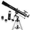 41FB%2BnZ6hrL. SS100 Celestron-PowerSeeker-80EQ-Telescope-Manual-German-Equatorial-Telescope-for-Beginners-Compact-and-Portable-BONUS-Astronomy-Software-Package-80mm-Aperture