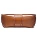 Boleke Unisex Handmade Genuine Leather Eyeglass Case Vintage Sunglasses Eyewear Protective Holder