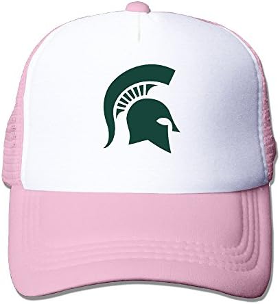 Elnory Michigan State University Unisex Mesh Hat Pink
