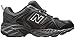 New Balance Men's 481v2 Trail Running Shoe, Black/Silver, 12 D US