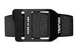 Trayvax Cinch Web Belt, Black Nylon Webbing, Black Buckle, 30-34