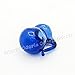 Odoria 1:12 Miniature Blue Glass Vase Water Pitcher Dollhouse Decoration Accessories
