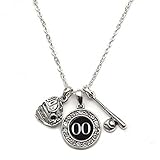 Custom Player Jersey ID Baseball/Softball Necklace (Available in 39 numbers)